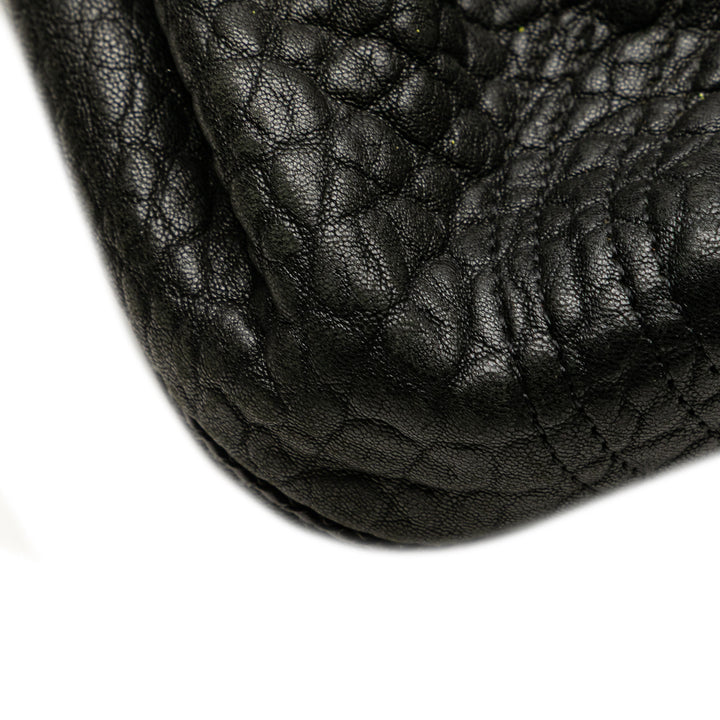 Fendi Cuir Spy Sac à main Noir