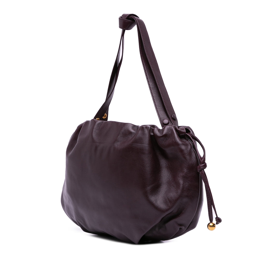 Bottega Veneta Medium Nappa The Bulb Sac bandoulière Marron