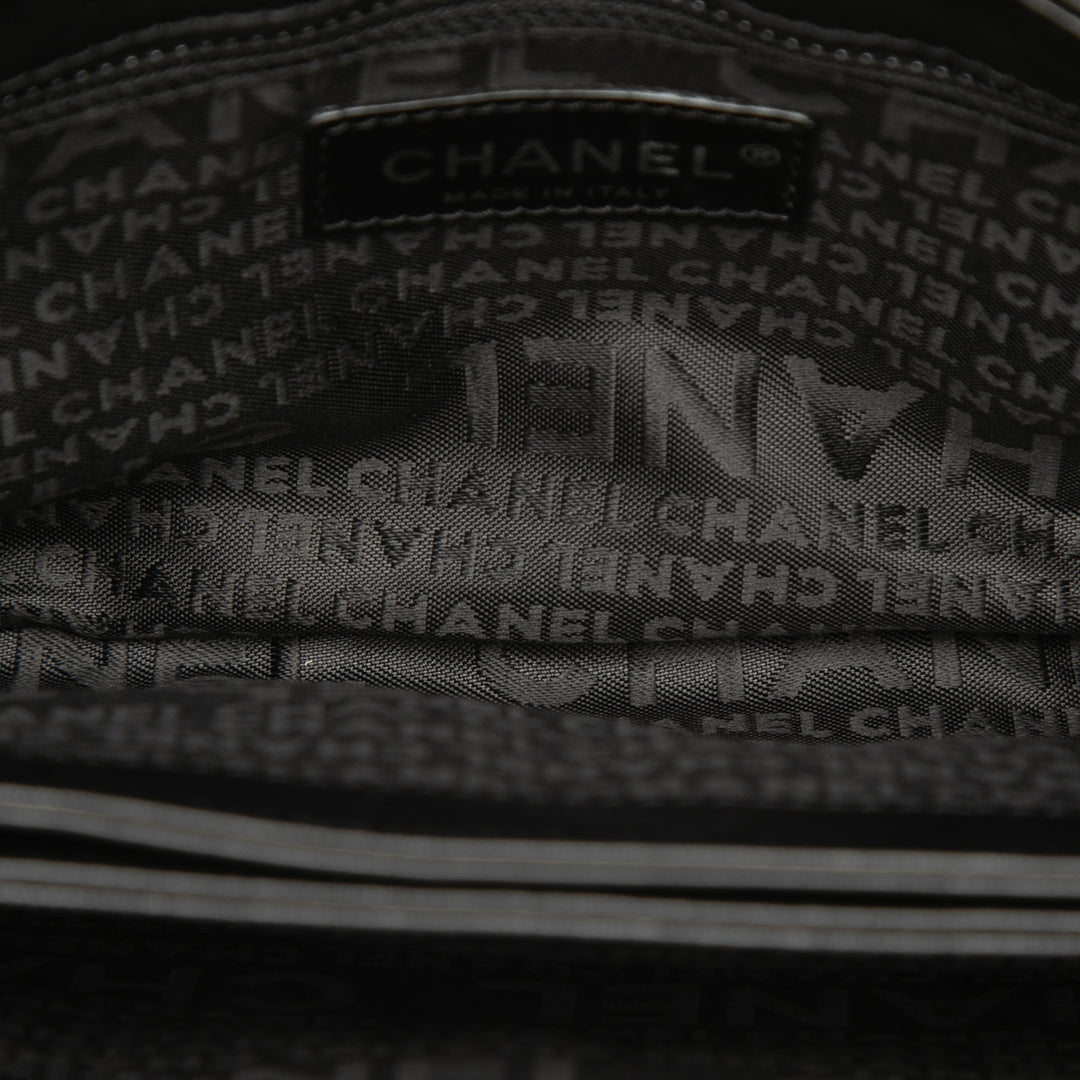 Chanel CC Chocolate Bar No 5 Camellia Sac Cuir d'agneau