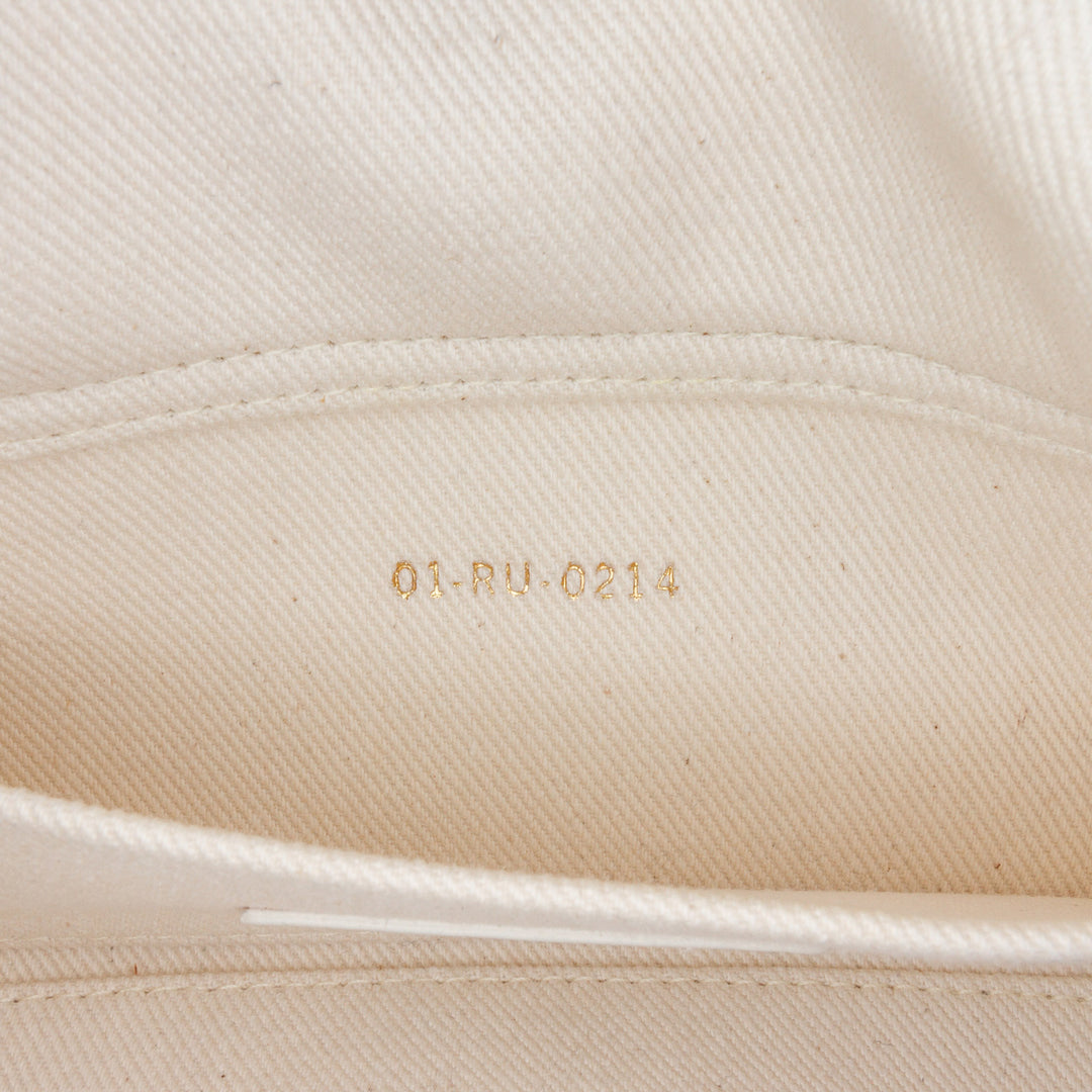 Dior Small Jean Toile de Jouy Soleil Lady D Joy Blanc