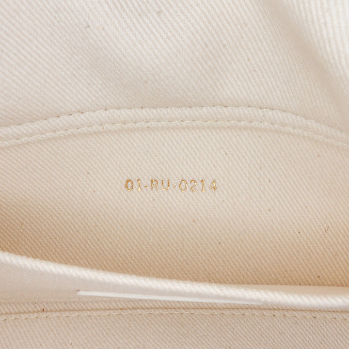 Dior Small Jean Toile de Jouy Soleil Lady D Joy Blanc