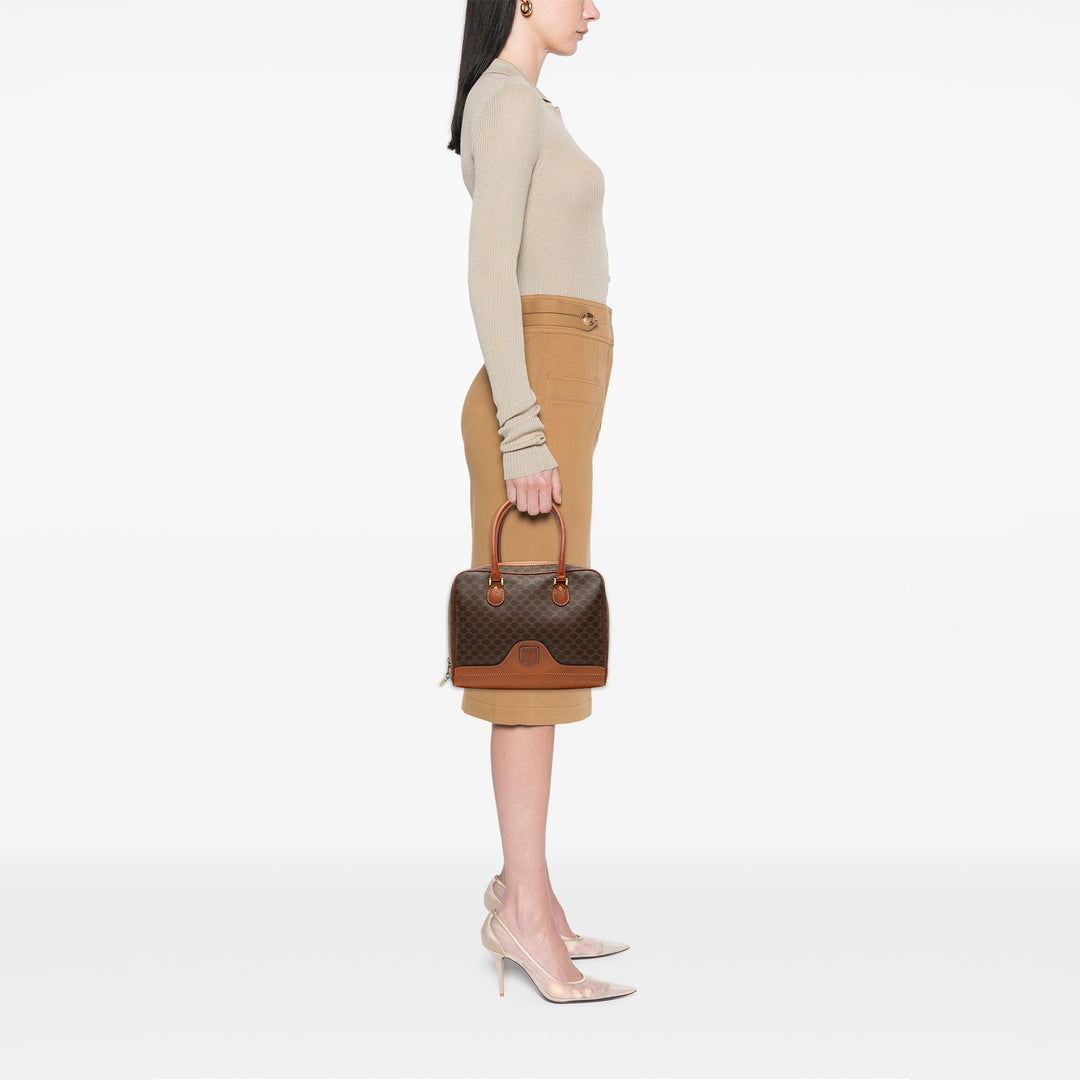Celine Macadam Coated Toile Sac à main