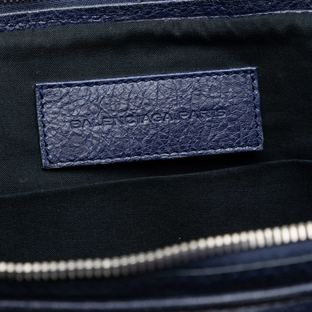 Balenciaga Cuir d’agneau Motocross Giant 12 Porte-documents