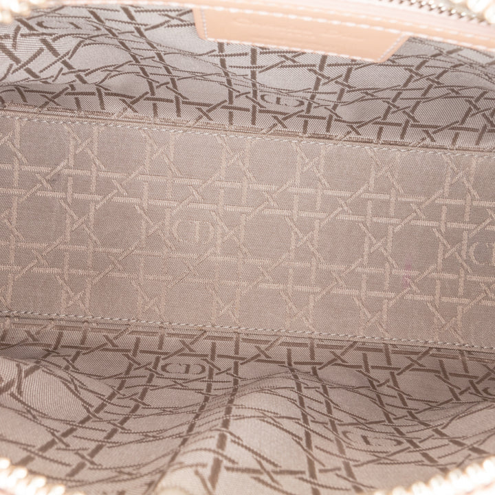 Medium Patent Cannage Lady Dior Brown - Gaby Paris