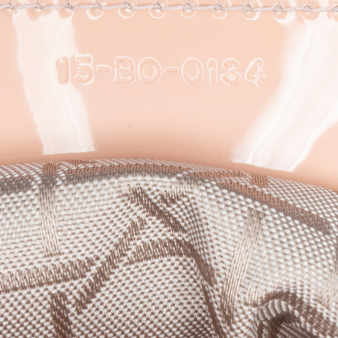 Medium Patent Cannage Lady Dior Brown - Gaby Paris