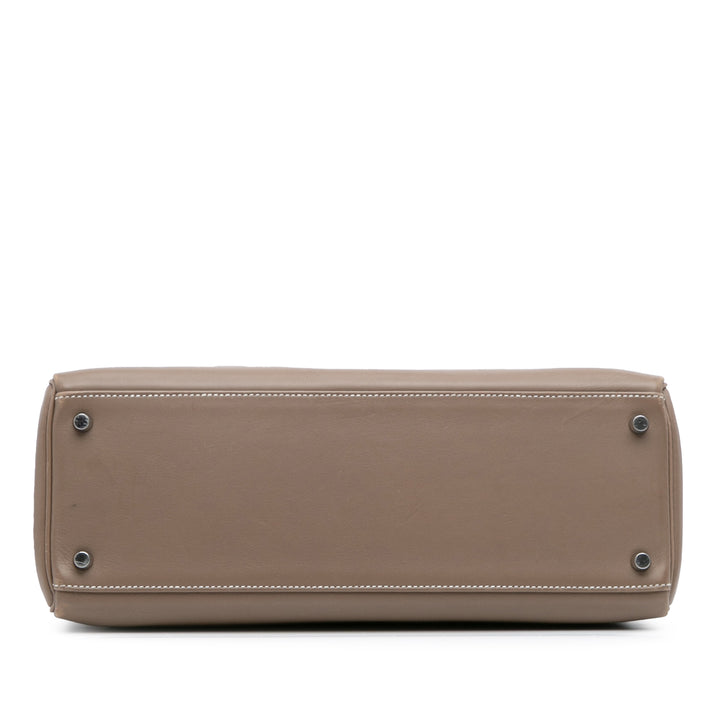 Hermès Swift Kelly II Retourne 35 Marron – GABY PARIS Authentique