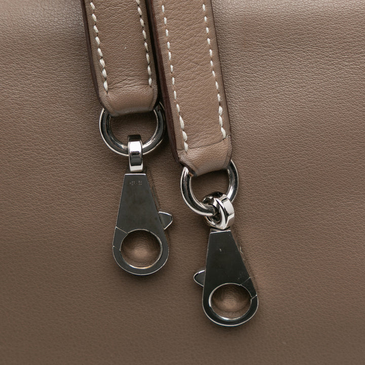 Hermès Swift Kelly II Retourne 35 Marron – GABY PARIS Authentique