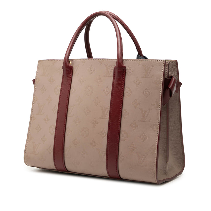 Plume Very Cabas MM Monogram Marron