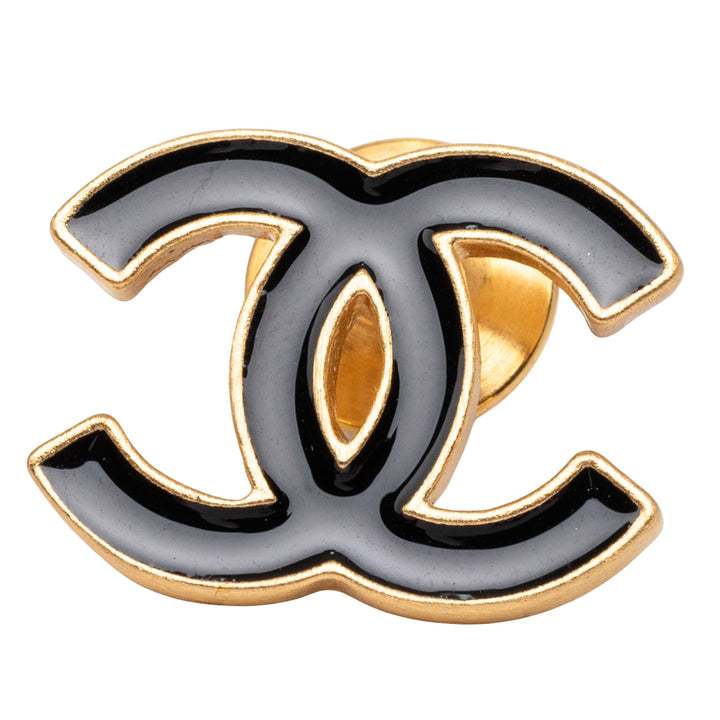 Chanel CC Émail plaqué Broche Other