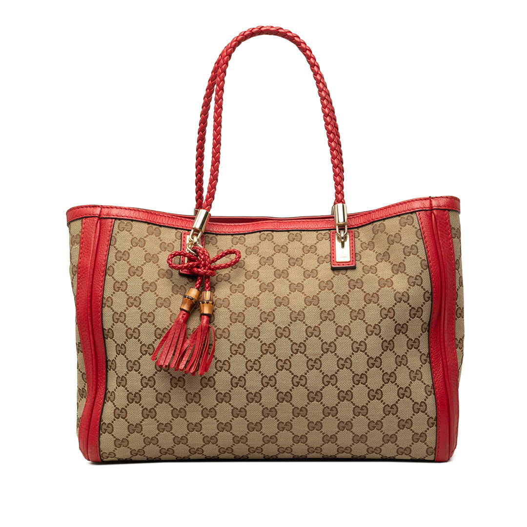Gucci GG Bella Cabas Rouge – vue principale – GABY PARIS