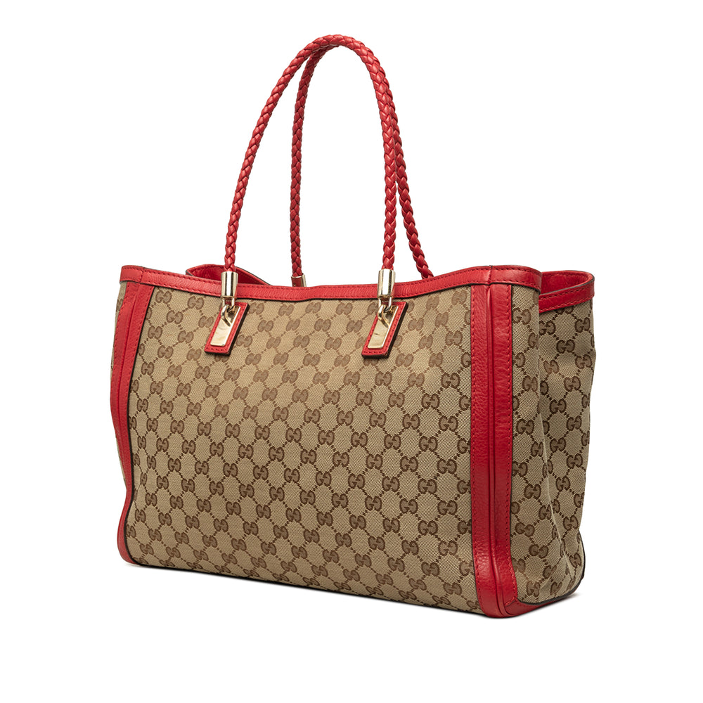 Gucci GG Bella Cabas Rouge – vue 2 – GABY PARIS