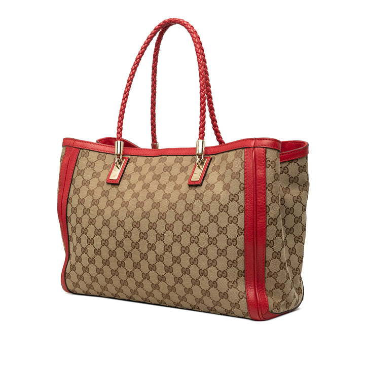 Gucci GG Bella Cabas Rouge – vue 2 – GABY PARIS