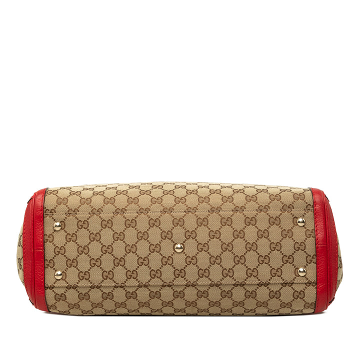 Gucci GG Bella Cabas Rouge – vue 3 – GABY PARIS
