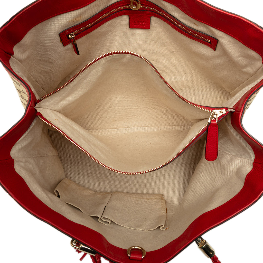 Gucci GG Bella Cabas Rouge – vue 4 – GABY PARIS