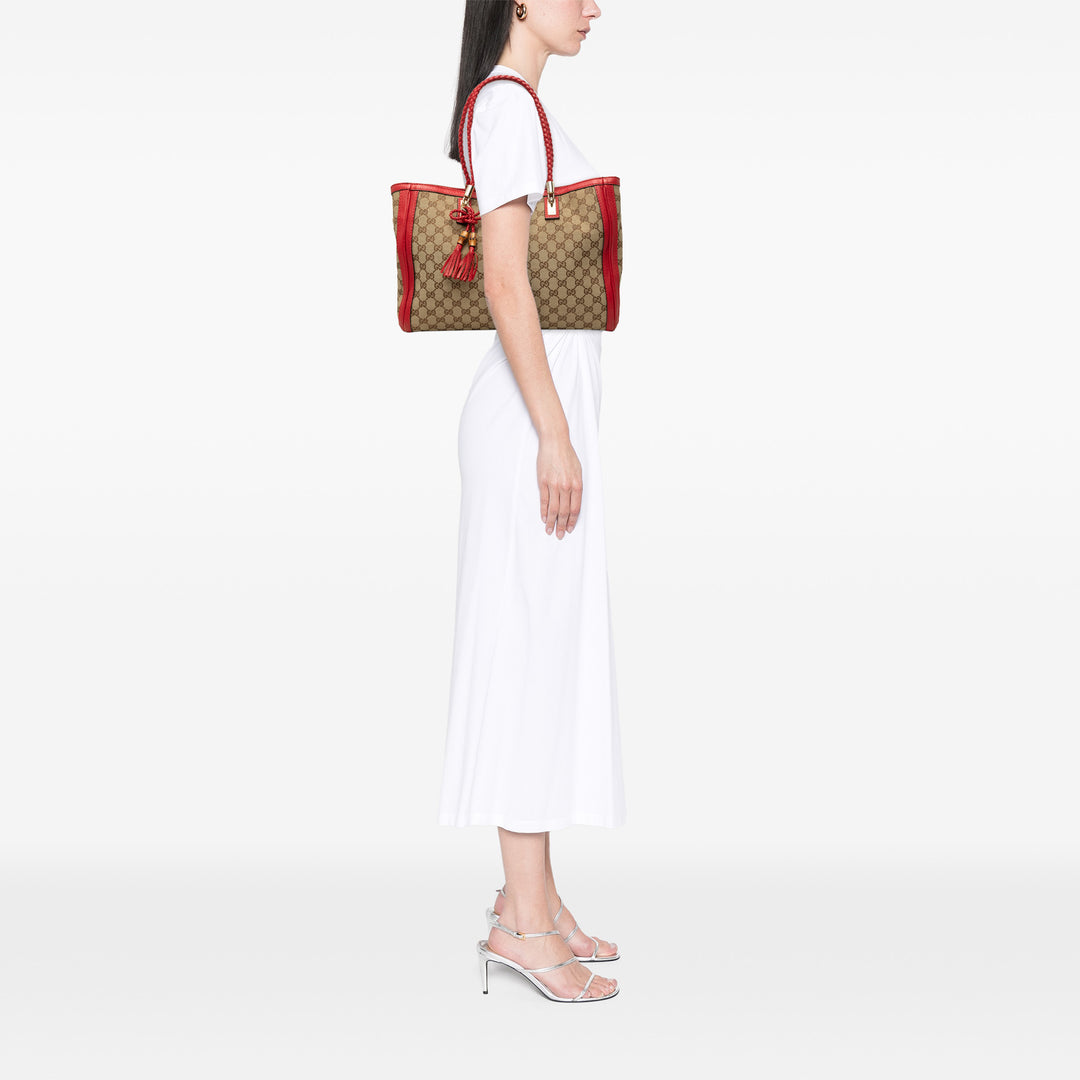 Gucci GG Bella Cabas Rouge – vue 9 – GABY PARIS