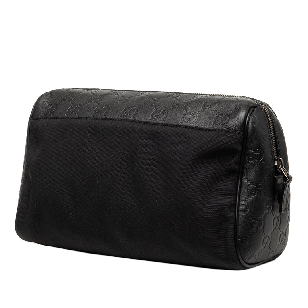 Gucci Guccissima à finitions Pochette Nylon