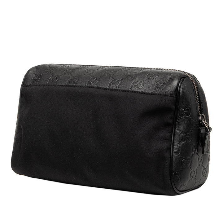 Gucci Guccissima à finitions Pochette Nylon
