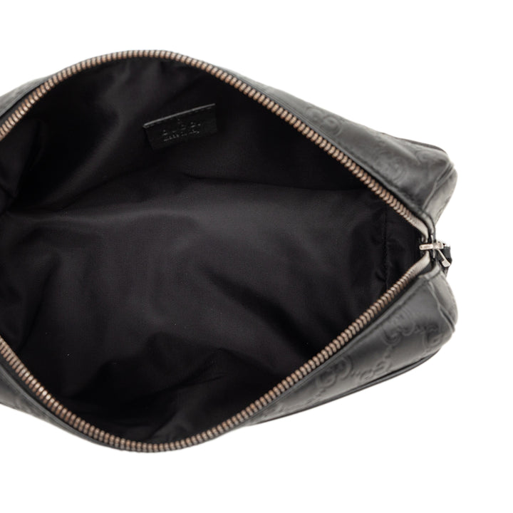 Gucci Guccissima à finitions Pochette Nylon