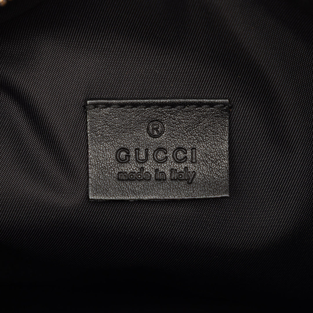 Gucci Guccissima à finitions Pochette Nylon