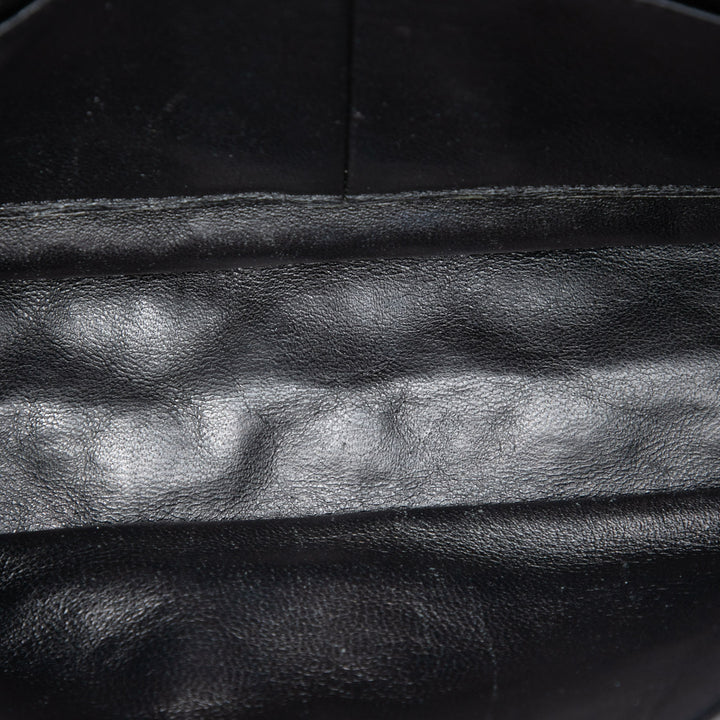 Chanel Classic Matelassé Double rabat Moyen Tweed Noir – vue 4 – GABY PARIS