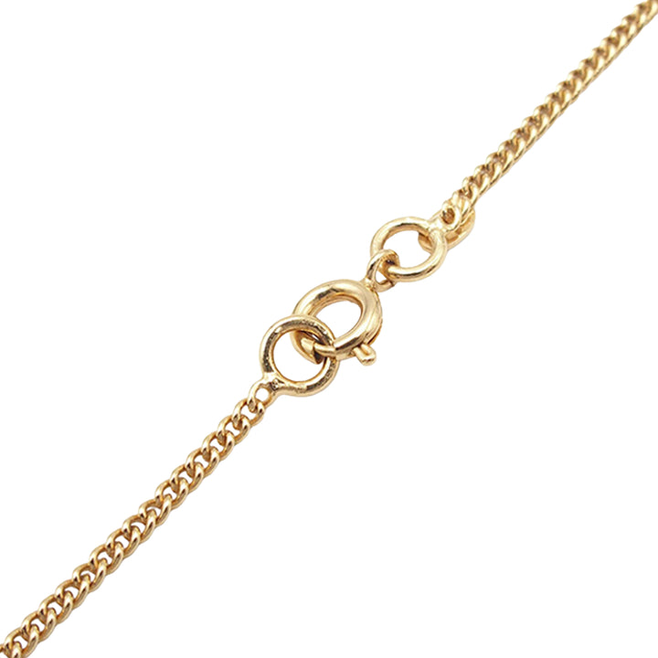 Chanel plaqué CC et Heart Pendant Collier