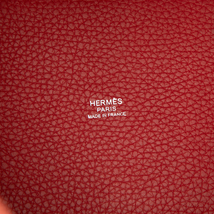 Hermès Sac à main Picotin Lock 18 Clémence Rouge – vue 5 – GABY PARIS