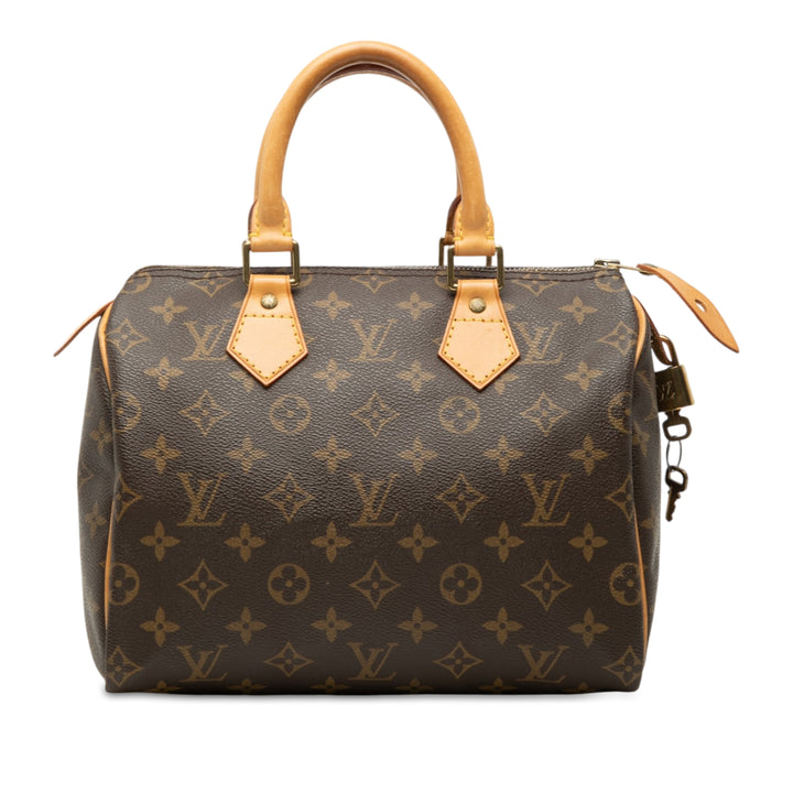 Louis Vuitton Speedy 25 Monogram Marron – vue principale – GABY PARIS