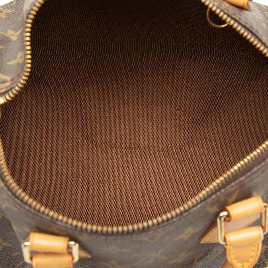 Louis Vuitton Speedy 25 Monogram Marron – vue 4 – GABY PARIS