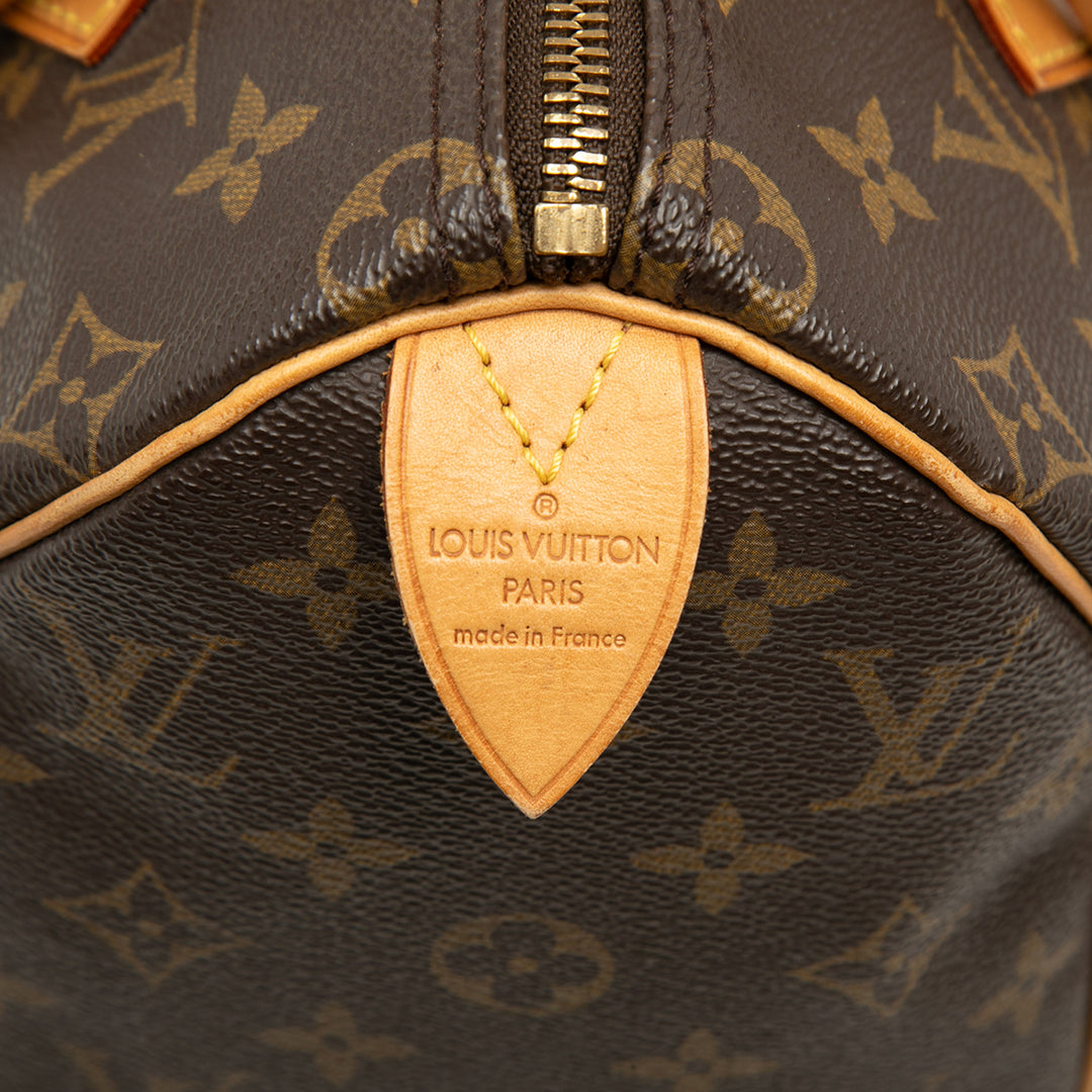 Louis Vuitton Speedy 25 Monogram Marron – vue 5 – GABY PARIS