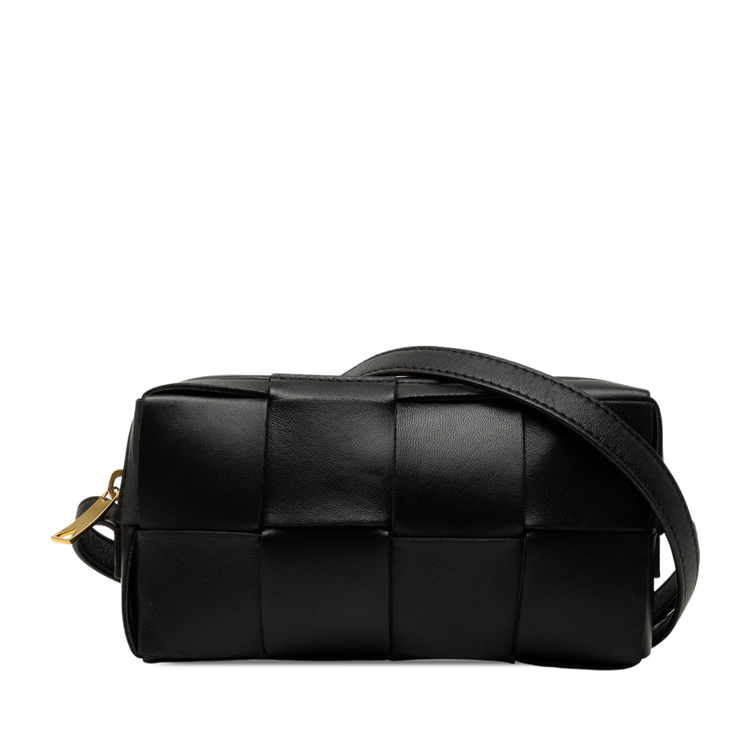Bottega Veneta Mini Nappa Maxi Intrecciato Cassette Sac porté croisé