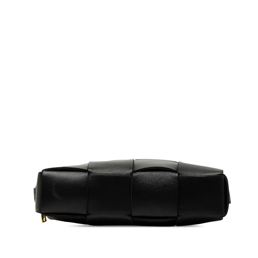 Bottega Veneta Mini Nappa Maxi Intrecciato Cassette Sac porté croisé