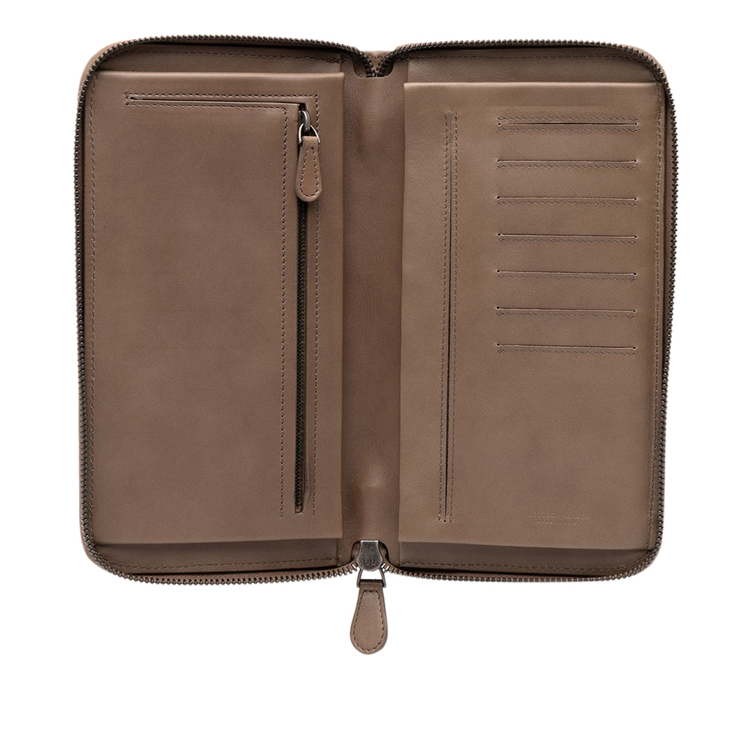 Bottega Veneta Intrecciato Portefeuille nappa Marron – vue 4 – GABY PARIS