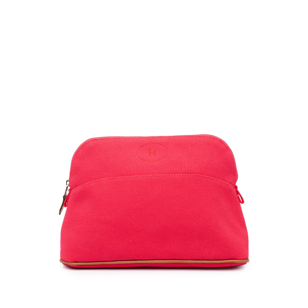 Hermès Bolide Trousse De Voyage PM Rose – vue principale – GABY PARIS