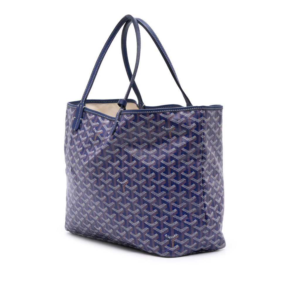 Goyard Goyardine Saint Louis PM Bleu – GABY PARIS Authentique