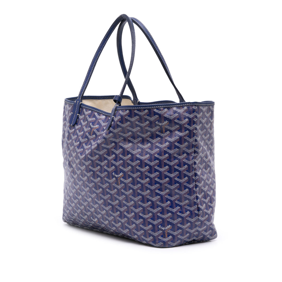 Goyard Goyardine Saint Louis PM Bleu – GABY PARIS Authentique
