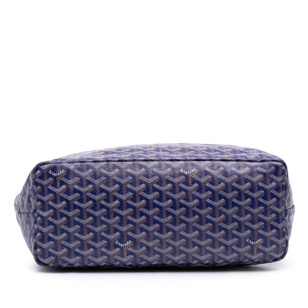 Goyard Goyardine Saint Louis PM Bleu – GABY PARIS Authentique