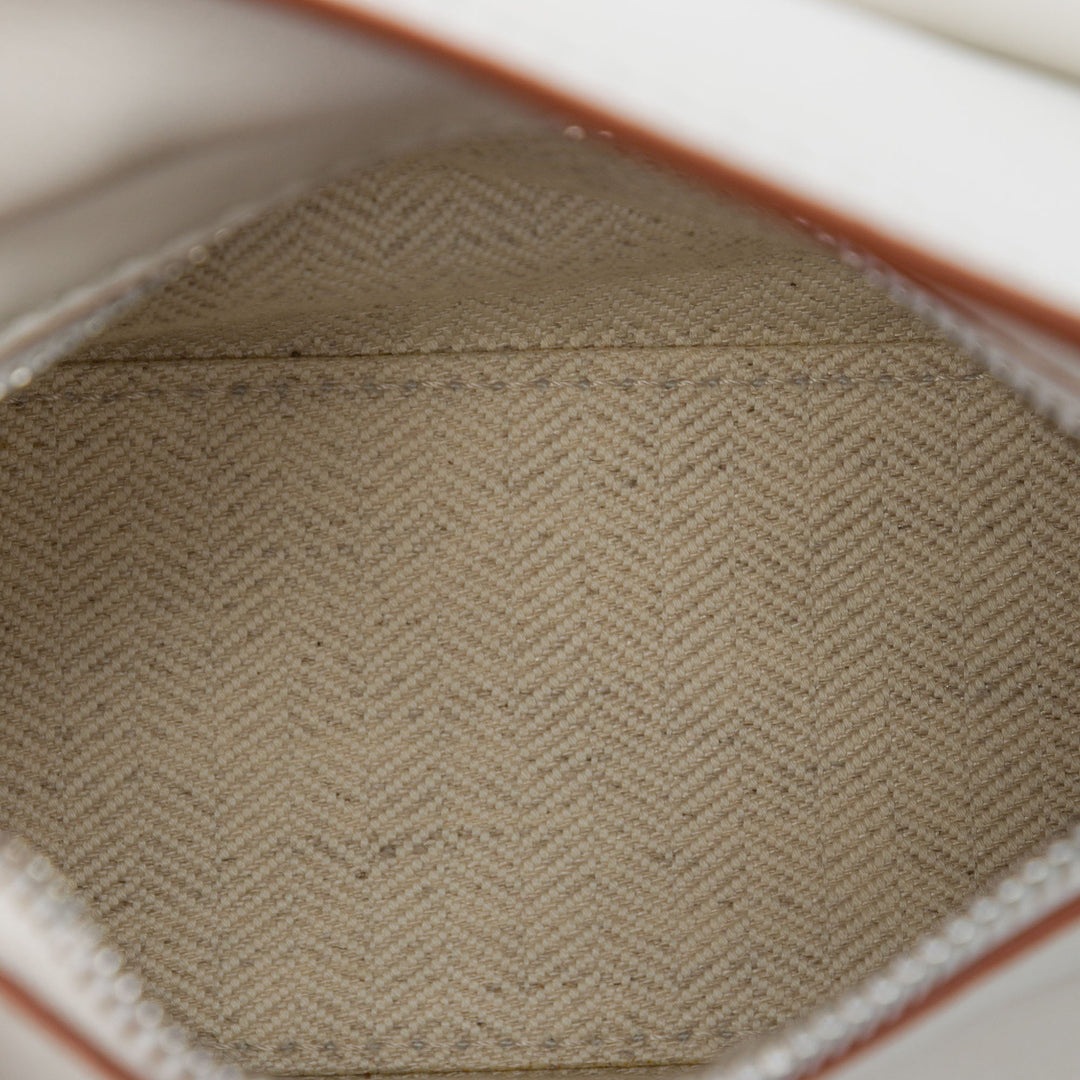 LOEWE Sac à main Puzzle Nano Cuir de veau Blanc – vue 4 – GABY PARIS