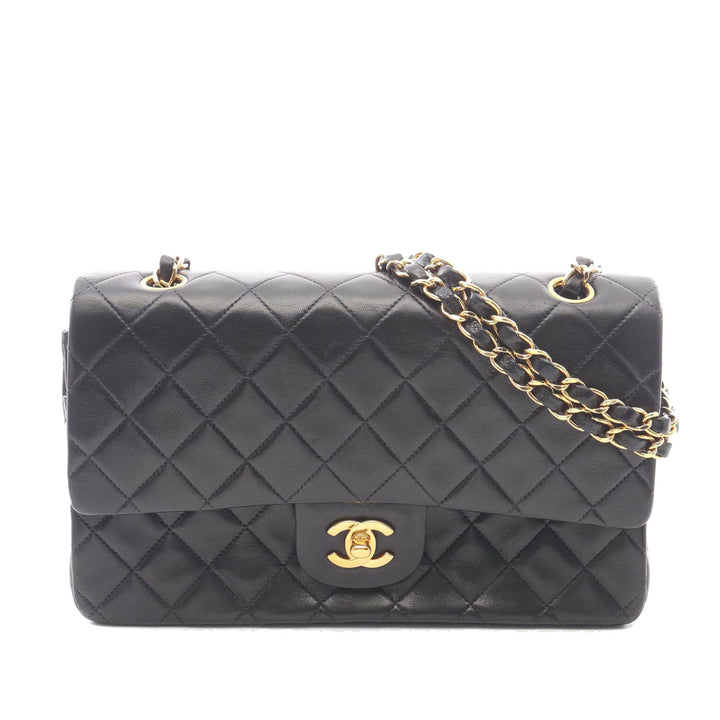 Chanel Medium Classic Cuir d’agneau Double rabat