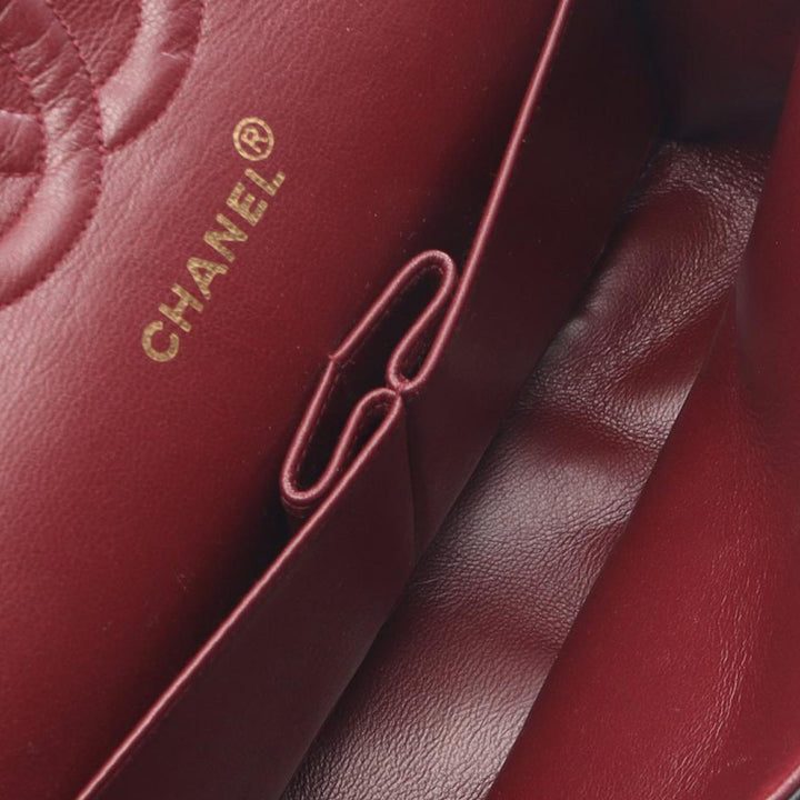 Chanel Medium Classic Cuir d’agneau Double rabat