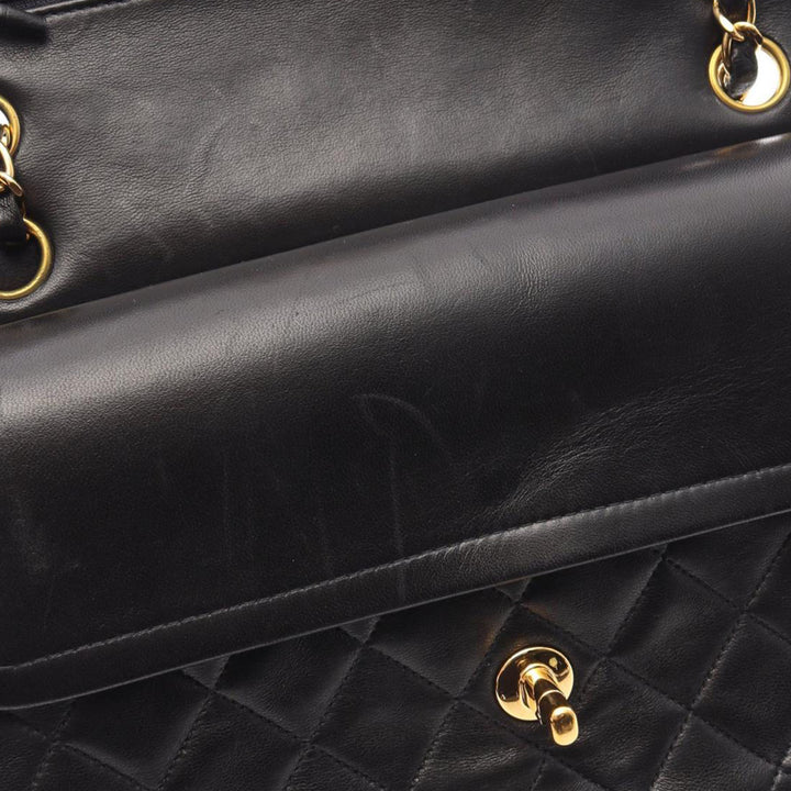 Chanel Medium Classic Cuir d’agneau Double rabat
