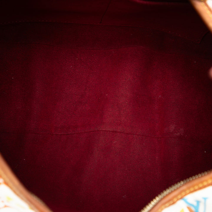Louis Vuitton Chrissie MM Monogram Multicolore Blanc – vue 4 – GABY PARIS
