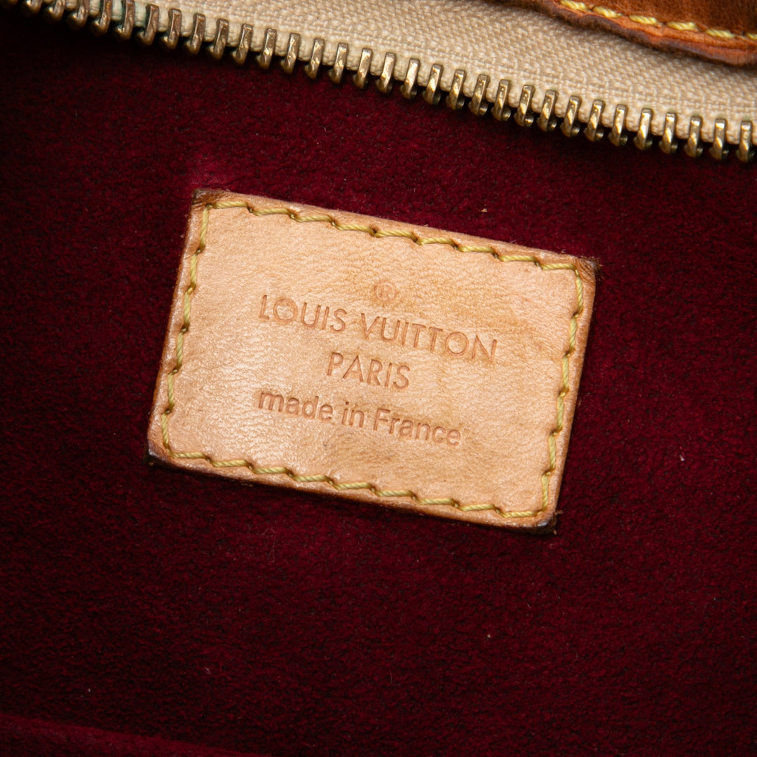 Louis Vuitton Chrissie MM Monogram Multicolore Blanc – vue 5 – GABY PARIS