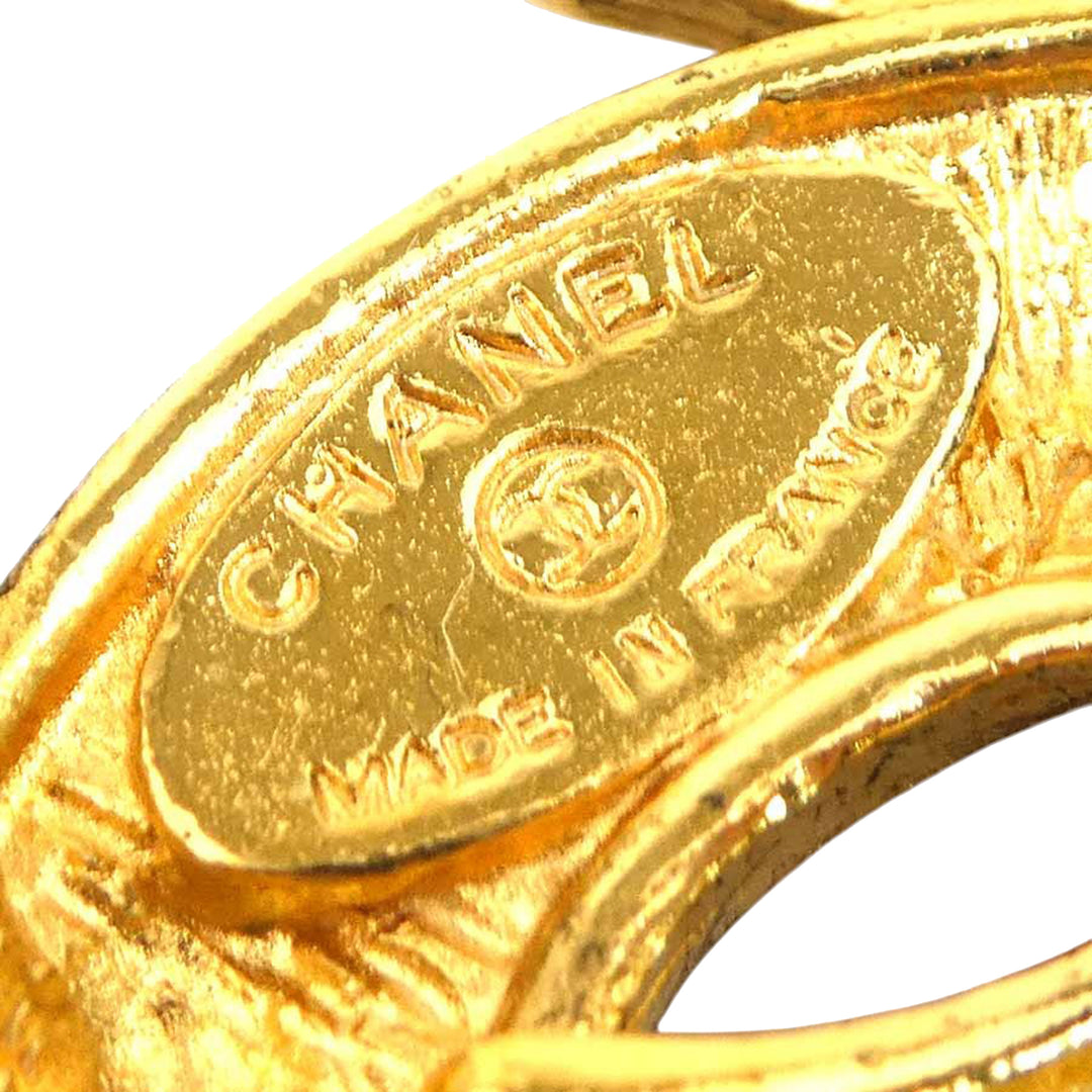 Chanel CC plaqué Matelassé Broche Doré – vue 7 – GABY PARIS