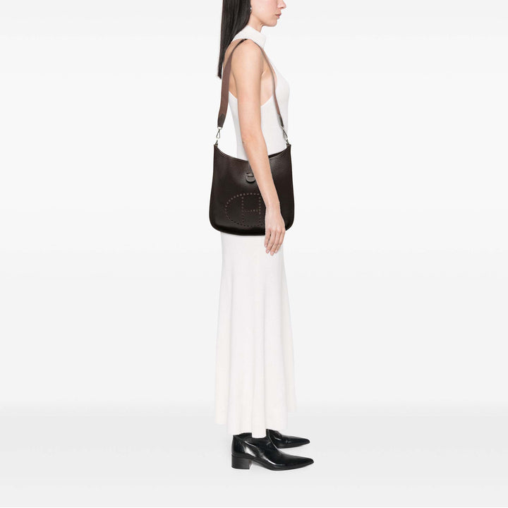 Hermès Evelyne I GM Clémence Marron – vue 6 – GABY PARIS