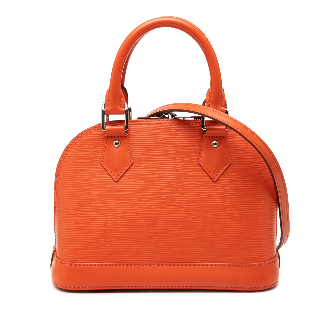 Louis Vuitton Alma BB Épi Orange – vue principale – GABY PARIS