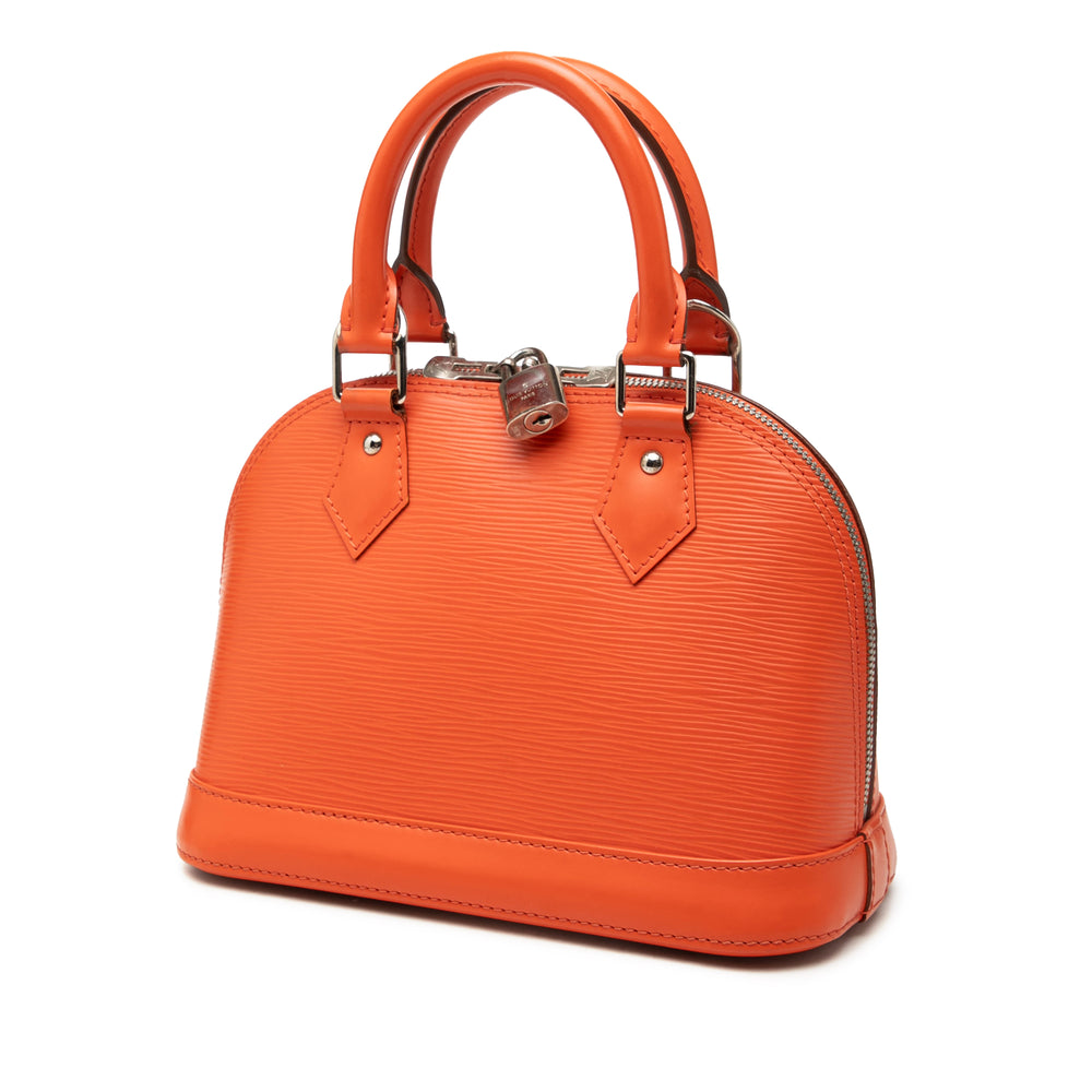 Louis Vuitton Alma BB Épi Orange – vue 2 – GABY PARIS