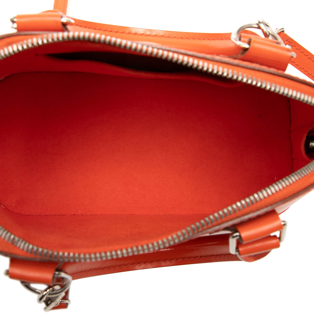 Louis Vuitton Alma BB Épi Orange – vue 4 – GABY PARIS