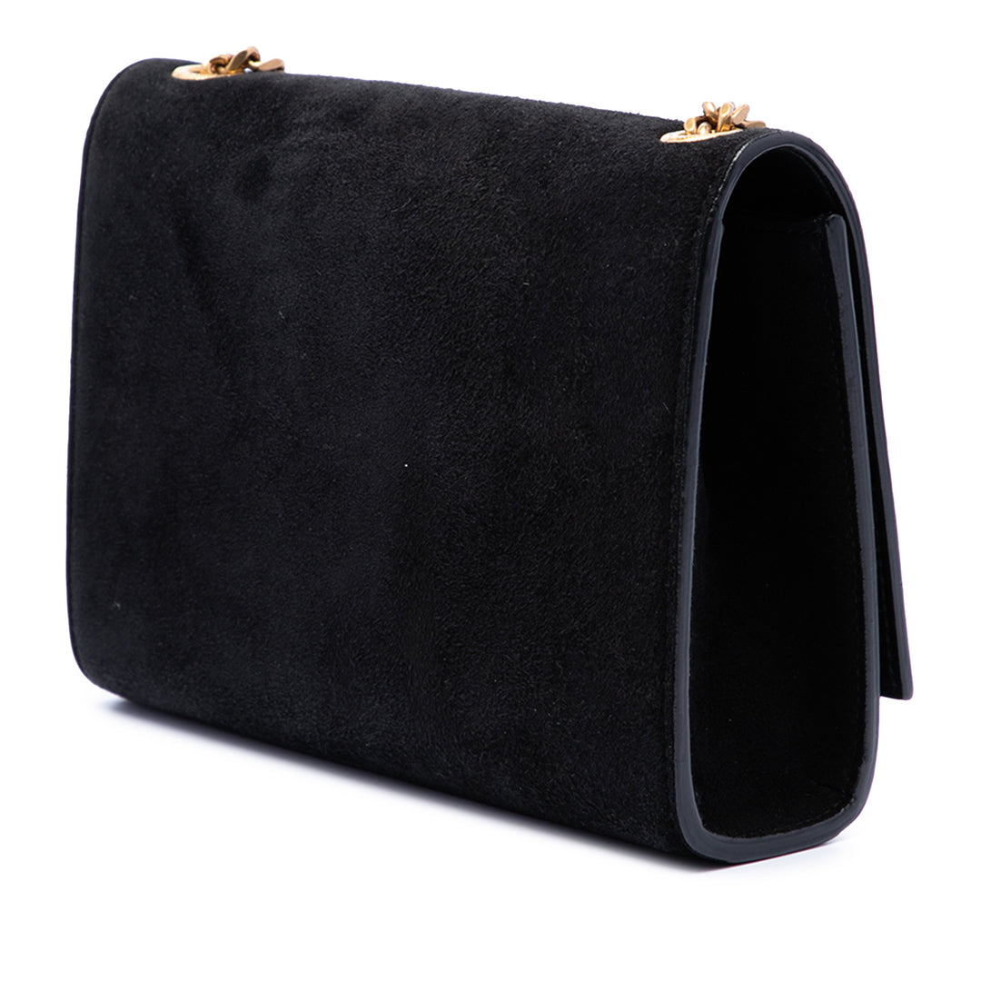 Saint Laurent Palm Tree Classic Kate Sac Petit Daim