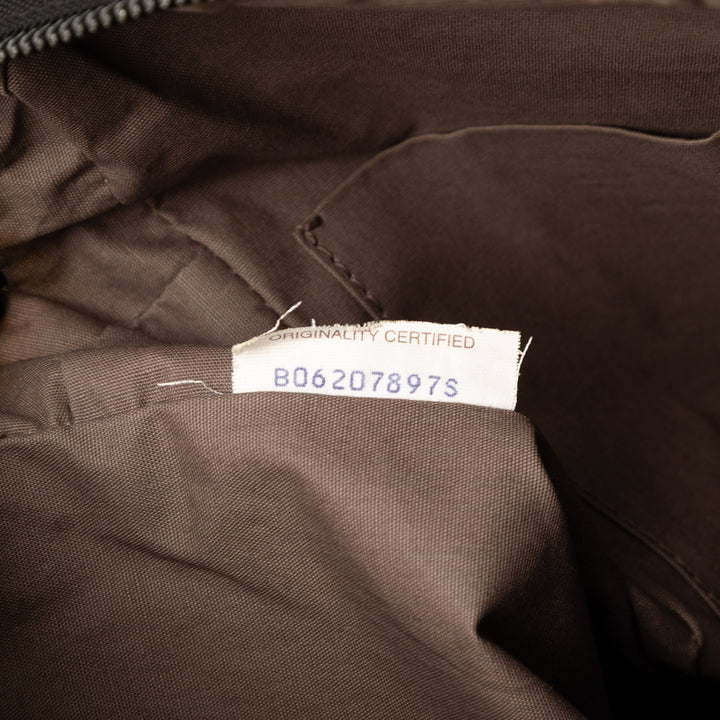 Bottega Veneta Nappa Intrecciato Trimmed Toile Messenger Bag Noir – GABY PARIS Authentique