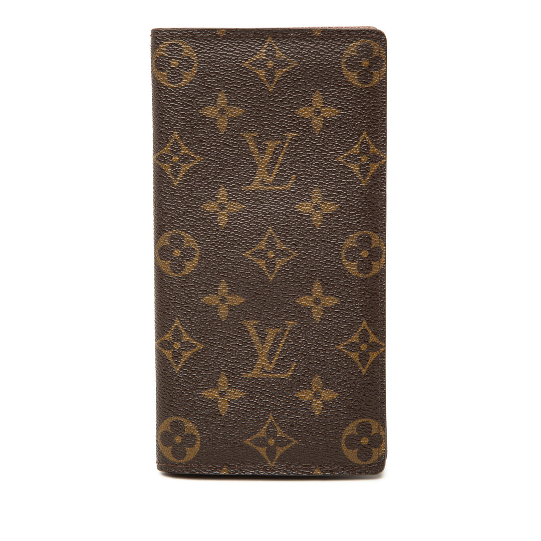 Louis Vuitton Monogram Brazza Portefeuille long